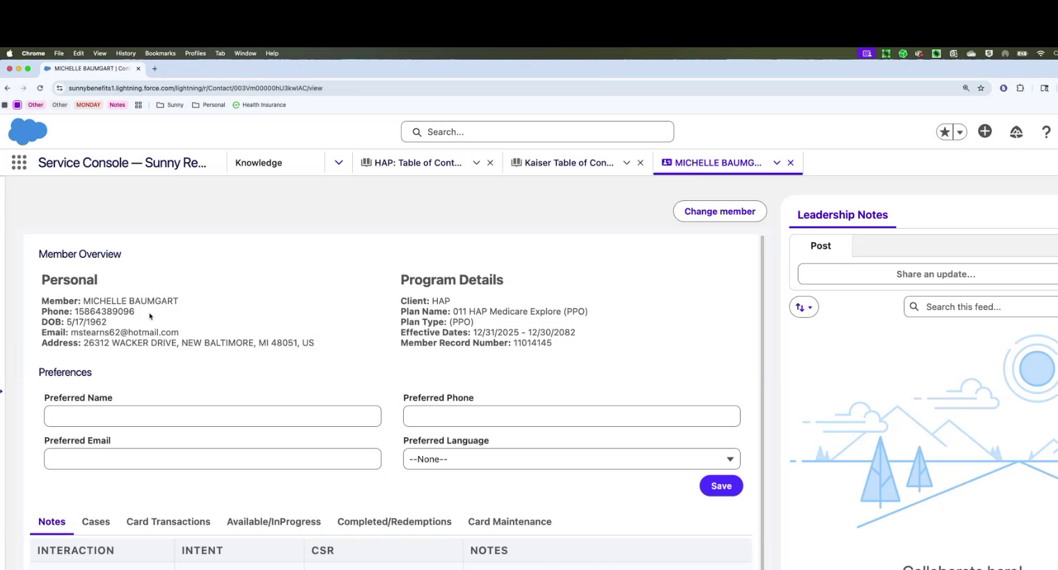 Checking Plan Details